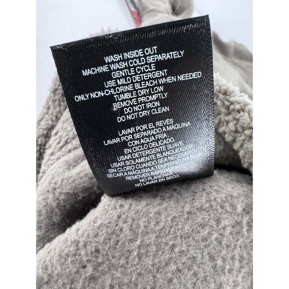 32 Degrees Heat Sherpa Hoodie Size L Sweatshirt Tunic Soft Cozy Pullover Brown - Picture 12 of 12